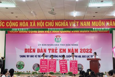 DIỄN ĐÀN TRẺ EM THÁNG 8 NĂM 2022