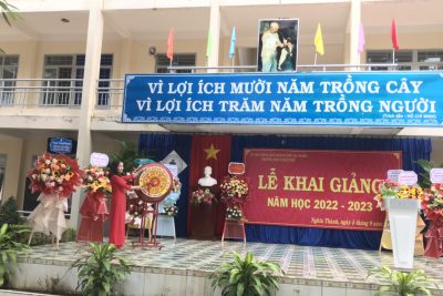 KHAI GIẢNG NĂM HỌC 2022-2023